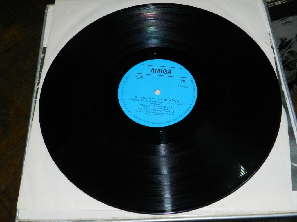 LP  AMIGA JAZZ - Kurt Edelhagen / Woofgang Sauer - фото фото фото 1