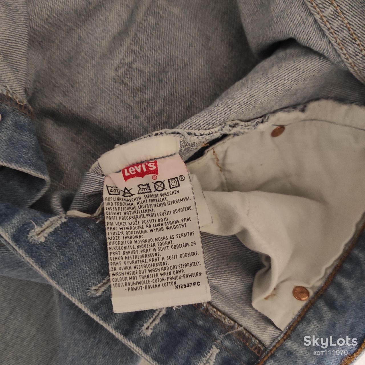 # LEVI STRAUSS  #  джинсы  W33 L36 Оригинал - фото фото фото 9
