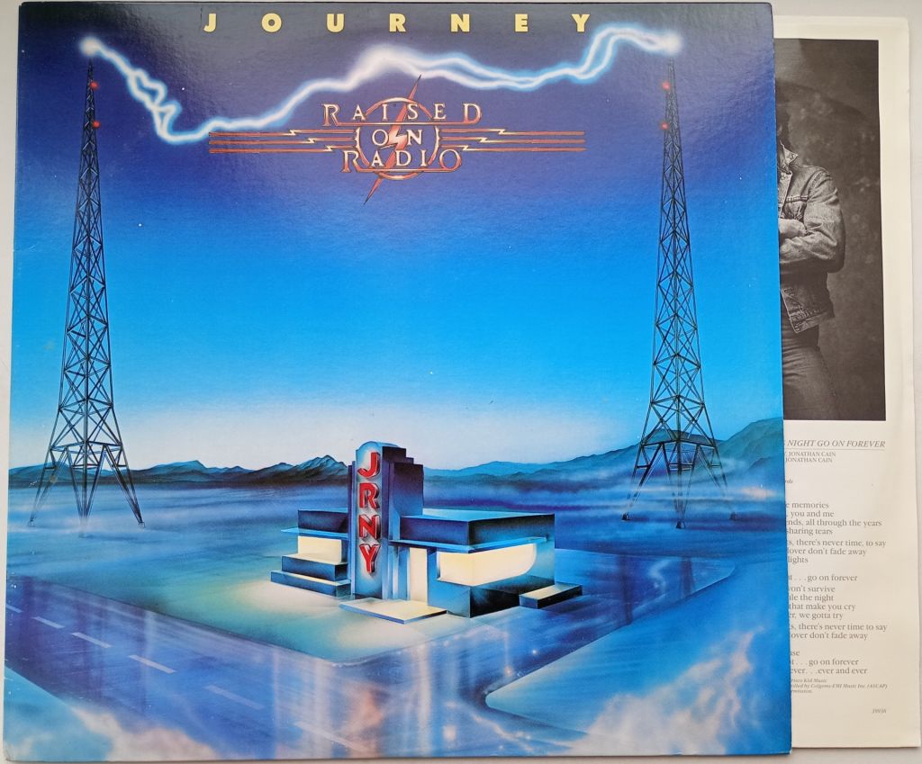 JOURNEY Raised On Radio LP EX+ - фото фото фото 0
