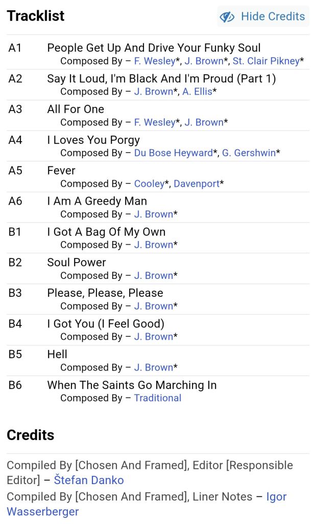 James Brown - The Best Of - 1959-76.  (LP). 12. Vinyl. Пластинка. Czechoslovakia. - фото фото фото 5
