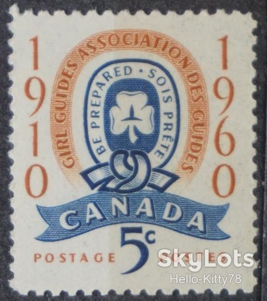 Канада 1960 скауты Mi 336 MNH - фото фото фото 0