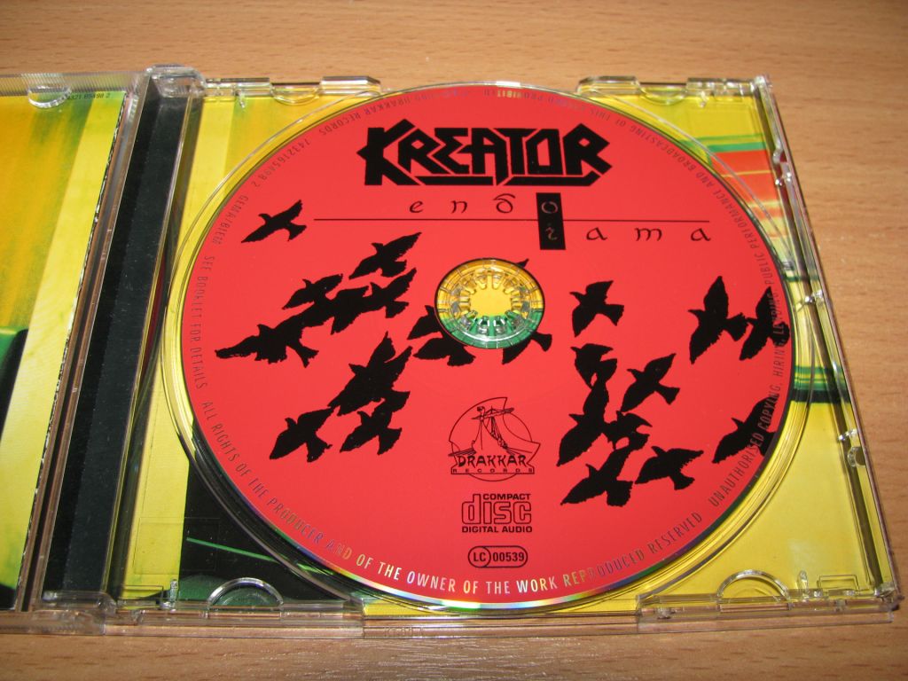 KREATOR - Endorama  (1999 DRAKKAR 1st press) - фото фото фото 2
