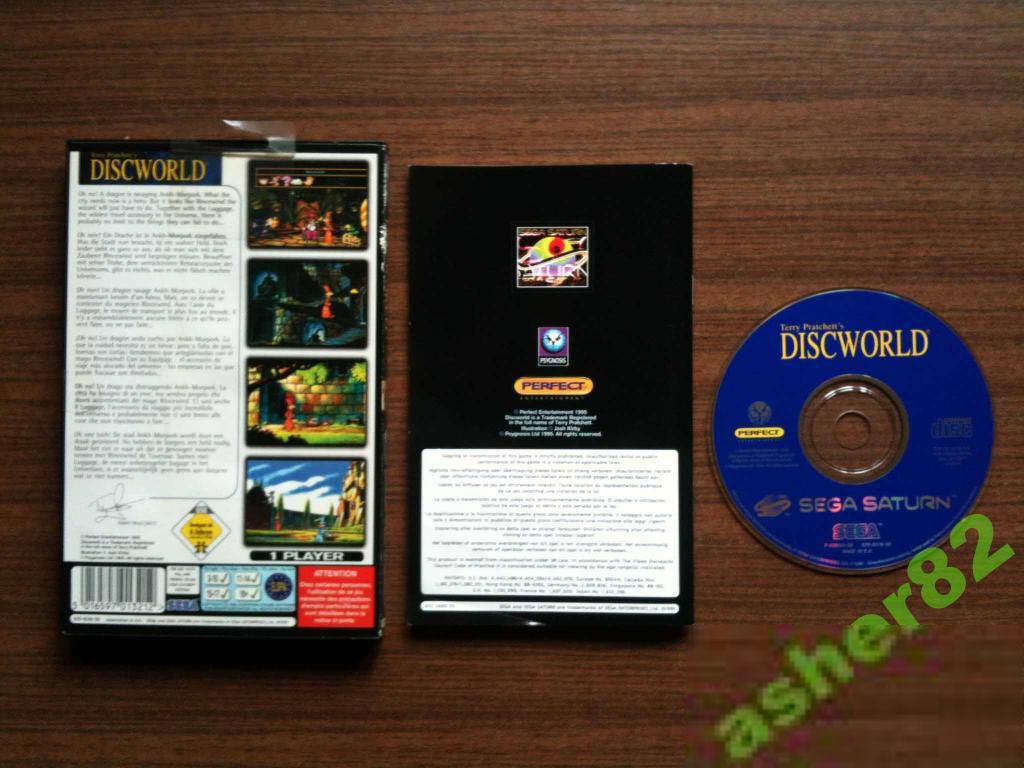 Игра на Sega Saturn "Discworld"         (PAL) - фото фото фото 1