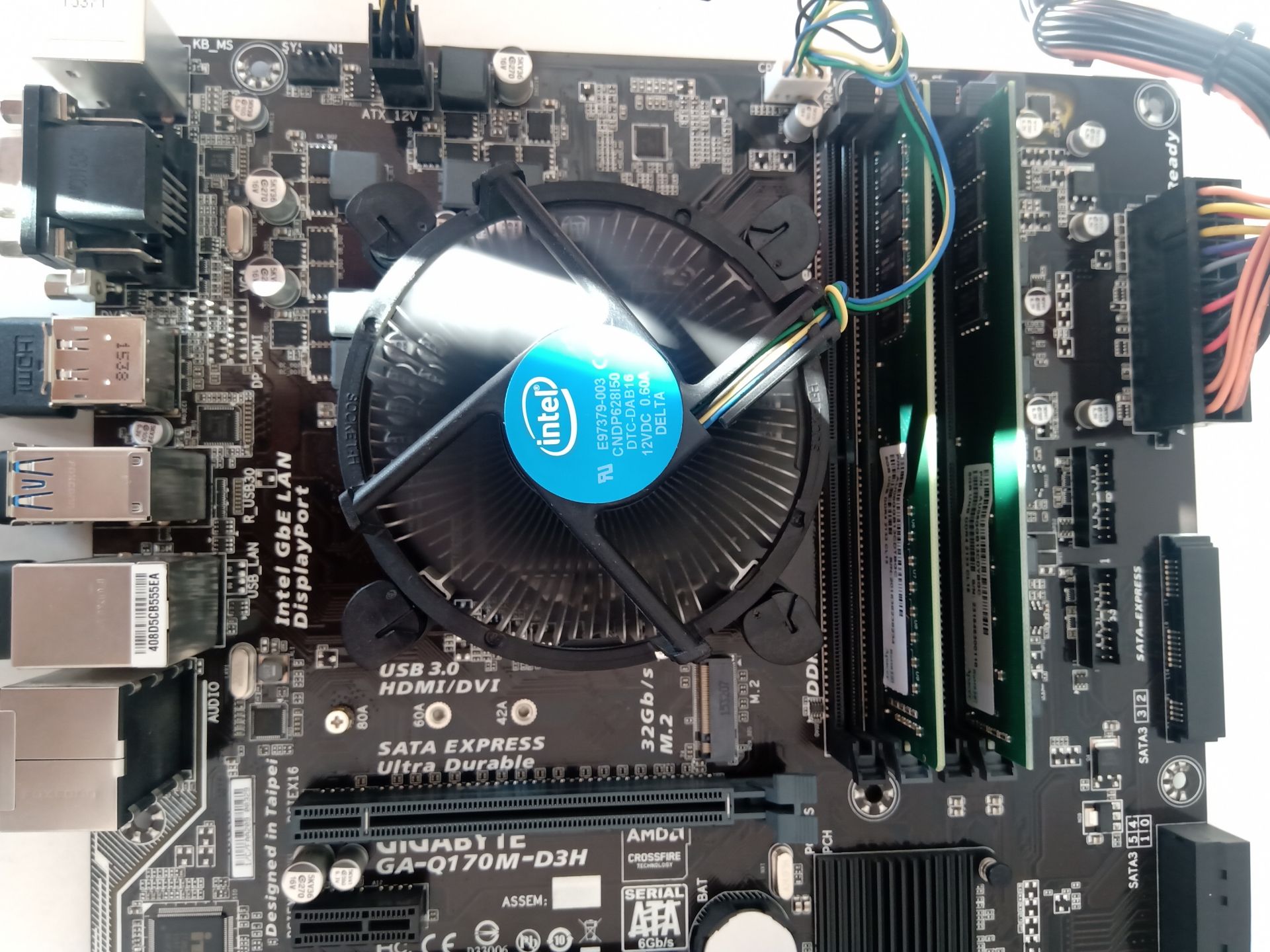 Мат.плата Gigabyte Q170M-D3H 1151 DDR4 Business - фото фото фото 1