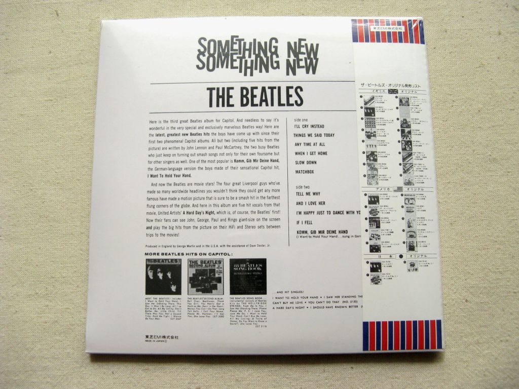 CDLP Beatles. Something New. 1964. - фото фото фото 2