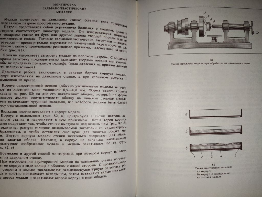 новая книга:  ТЕХНИКА МЕДАЛЬЕРНОГО ИСКУССТВА 1983г. - фото фото фото 13