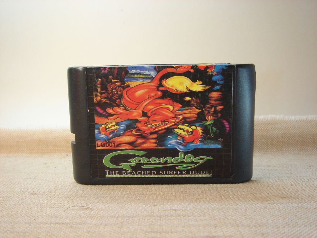 Гра Картридж Sega Mega Drive 16-bit Greendog: The Beached Surfer Dude! EN - фото фото фото 0