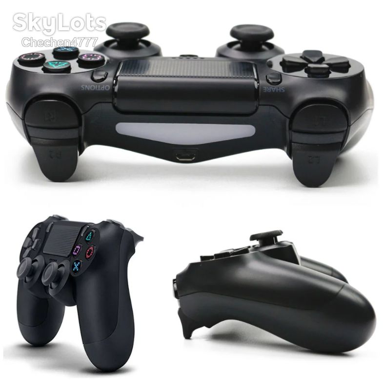 Багатофункціональний джойстик DualShock 4 для Sony PS4 V2 Чорний Bluetooth NEW - фото фото фото 2