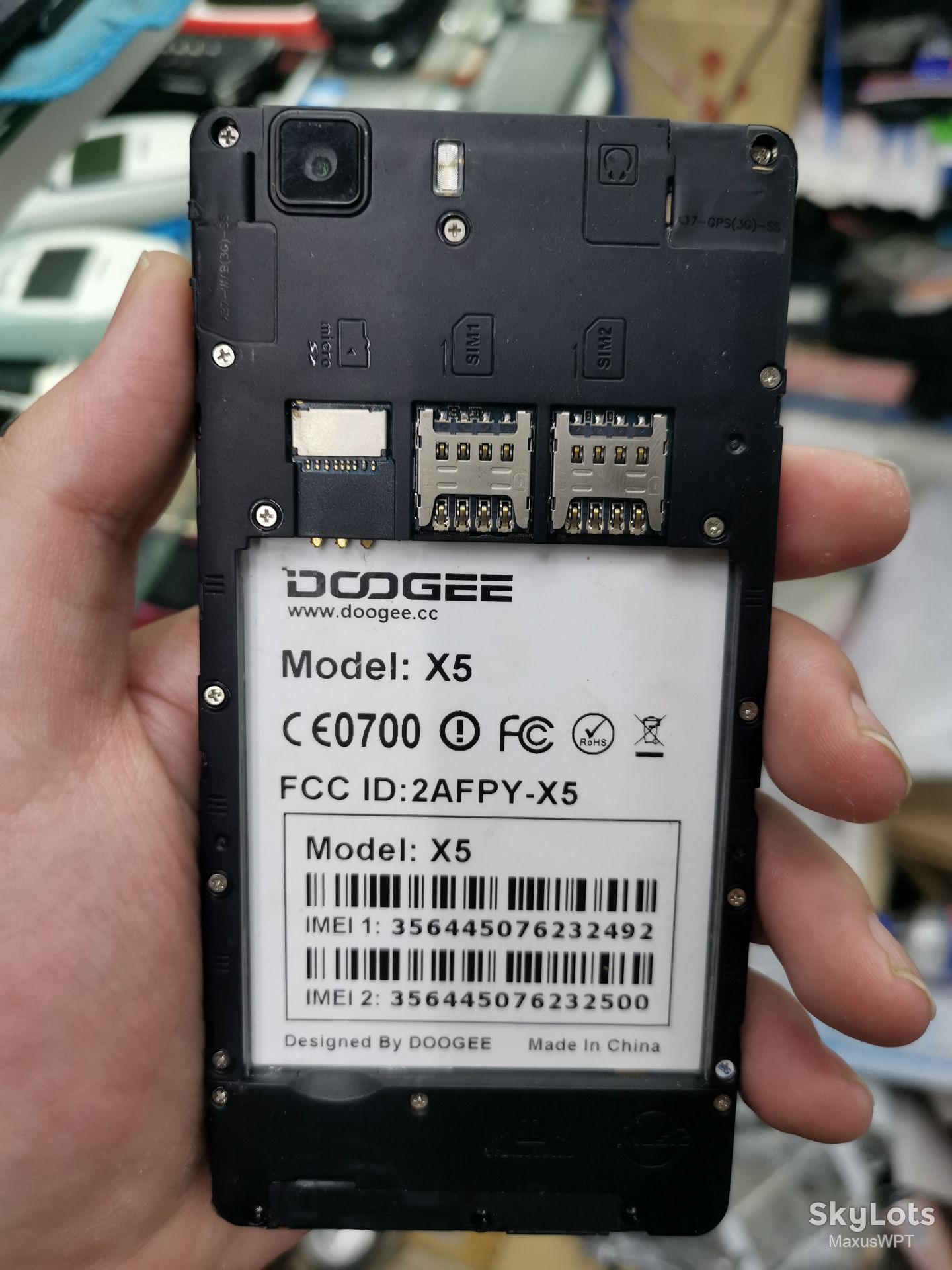 #1250 Sklad Doogee X5 black - фото фото фото 2