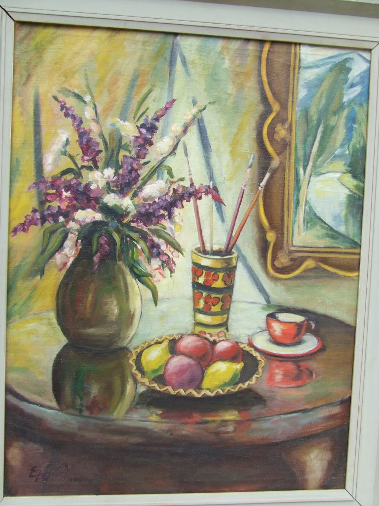Эрдели Я. раз.70х91см. х.м 1953 год. Закарпатская школа классиков   (1902-1974гг.) - фото фото фото 3
