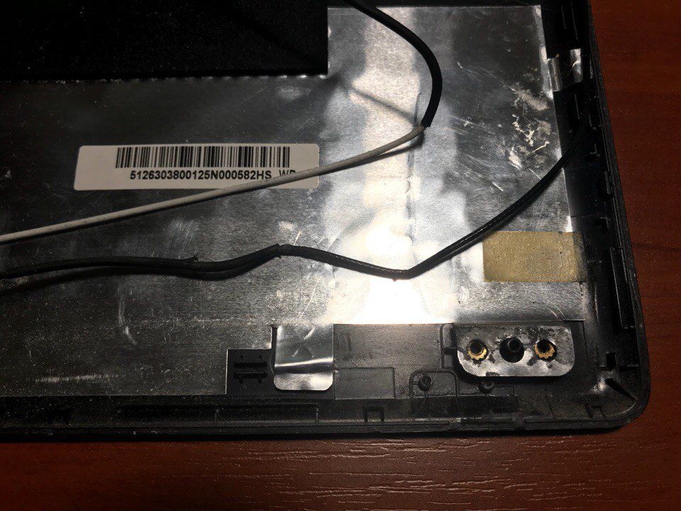Lenovo g570 крышка матрицы + рамка - фото фото фото 6