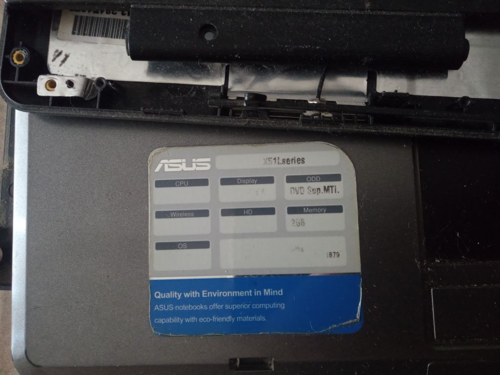 Разборка ноутбука ASUS X51L series - фото фото фото 2