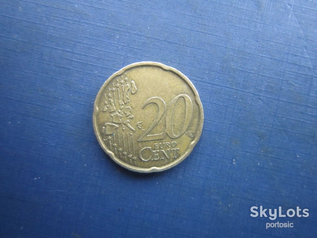 Монета 20 євроцентів Німеччина 2003 F - фото фото фото 1