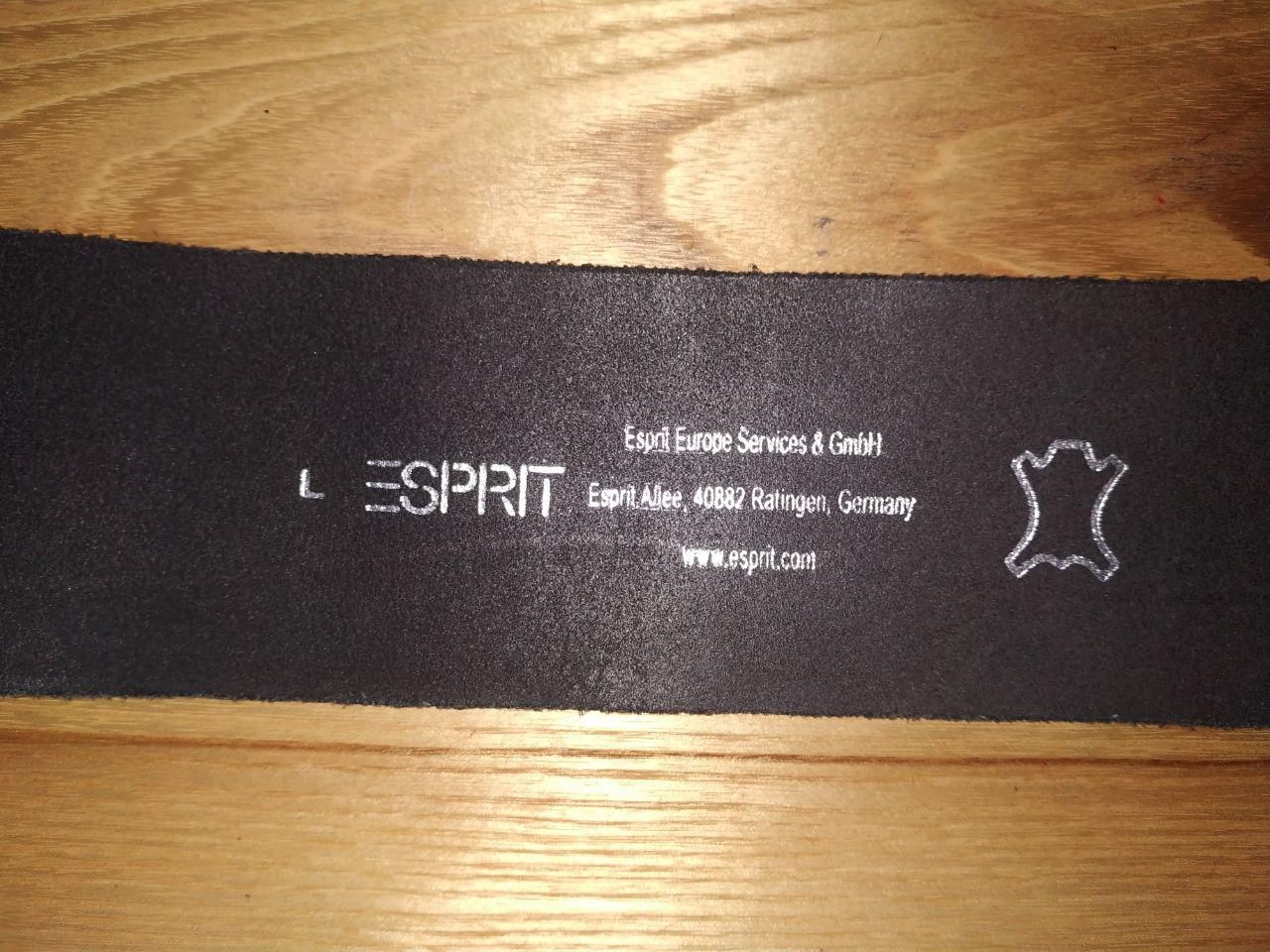 Ремінь Esprit, натуральна шкіра - фото фото фото 2