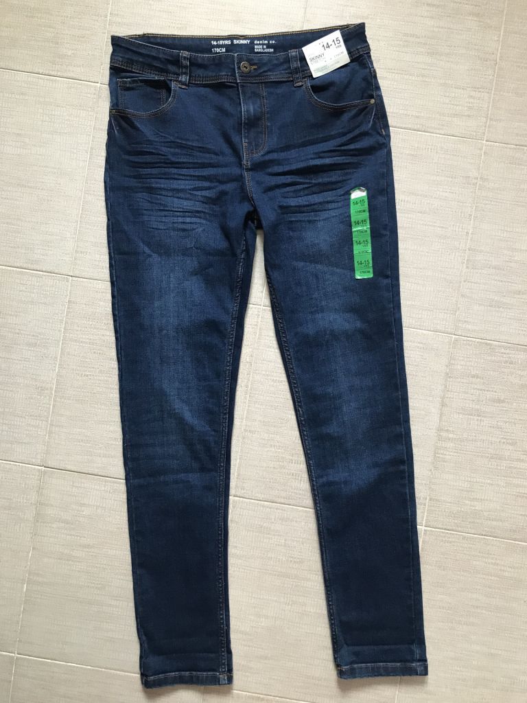 Крутые джинсы подростку stretch skinny fit от Primark.  Рост 170   (14-15 лет) - фото фото фото 0