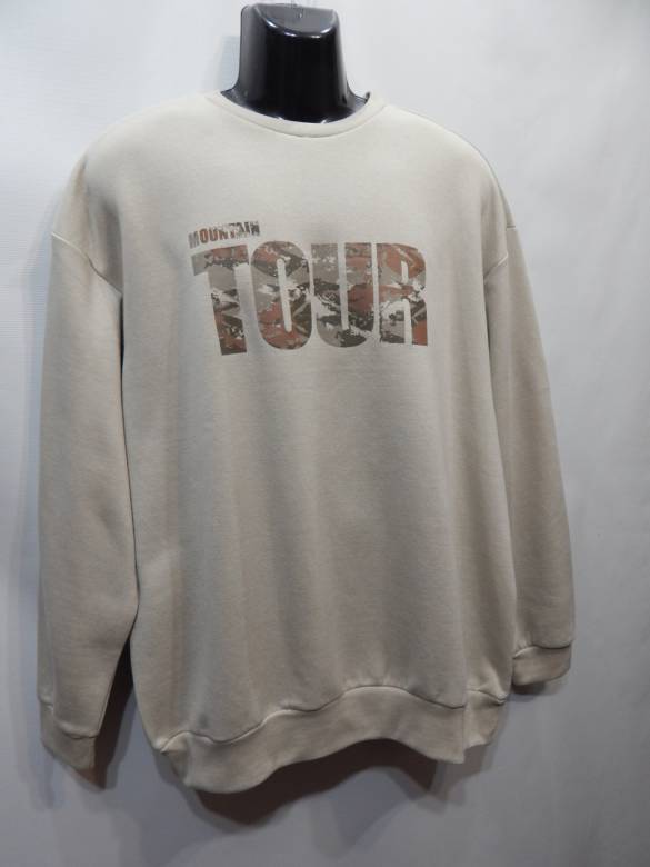 Мужская демисезонная теплая кофта (свитшот) р.52-54 (XL) 067ZMT (только в указанном размере, только  - фото фото фото 1