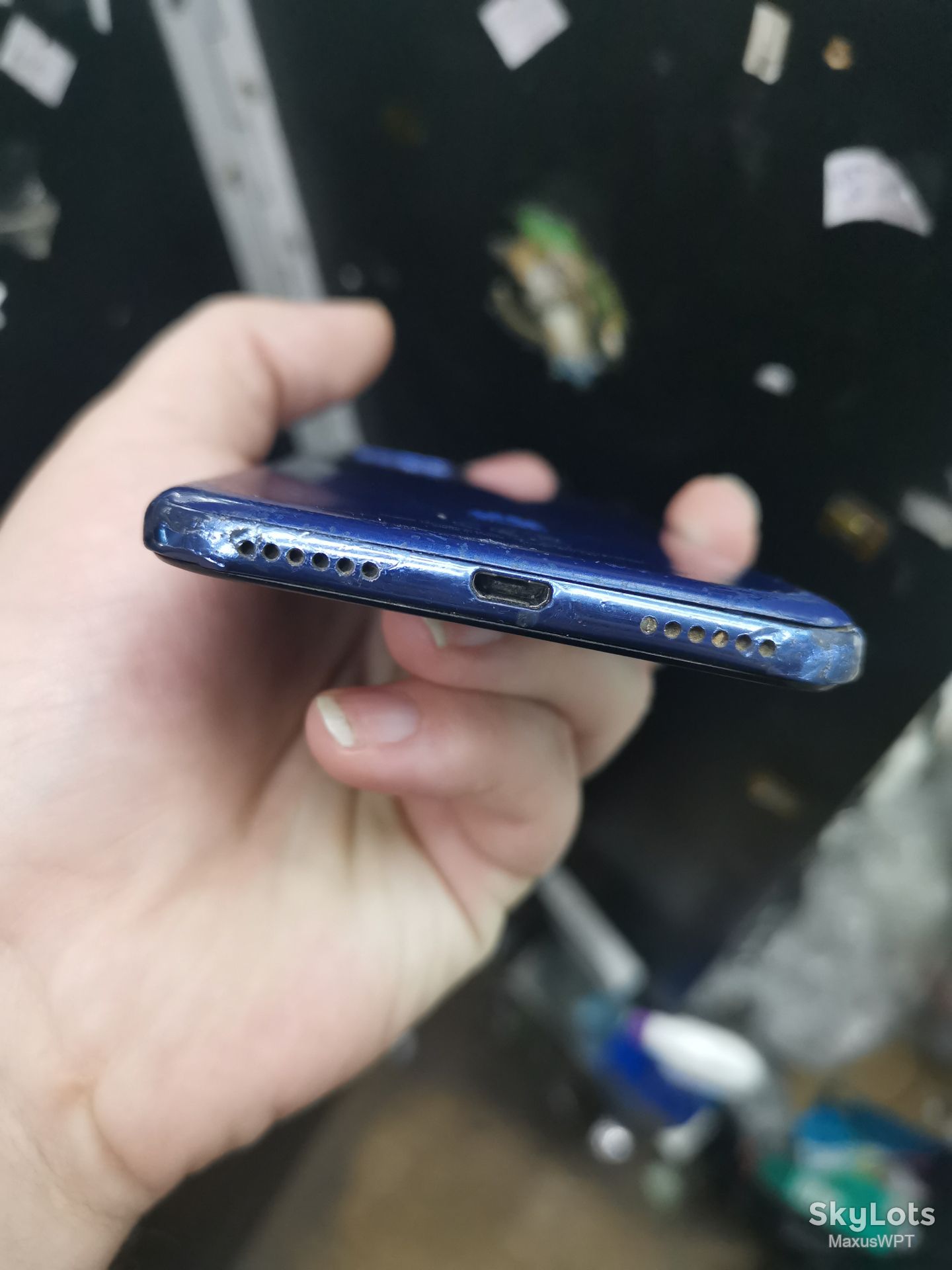 #289 Sklad huawei y6 Prime 2018 blue Atu-L31 - фото фото фото 3