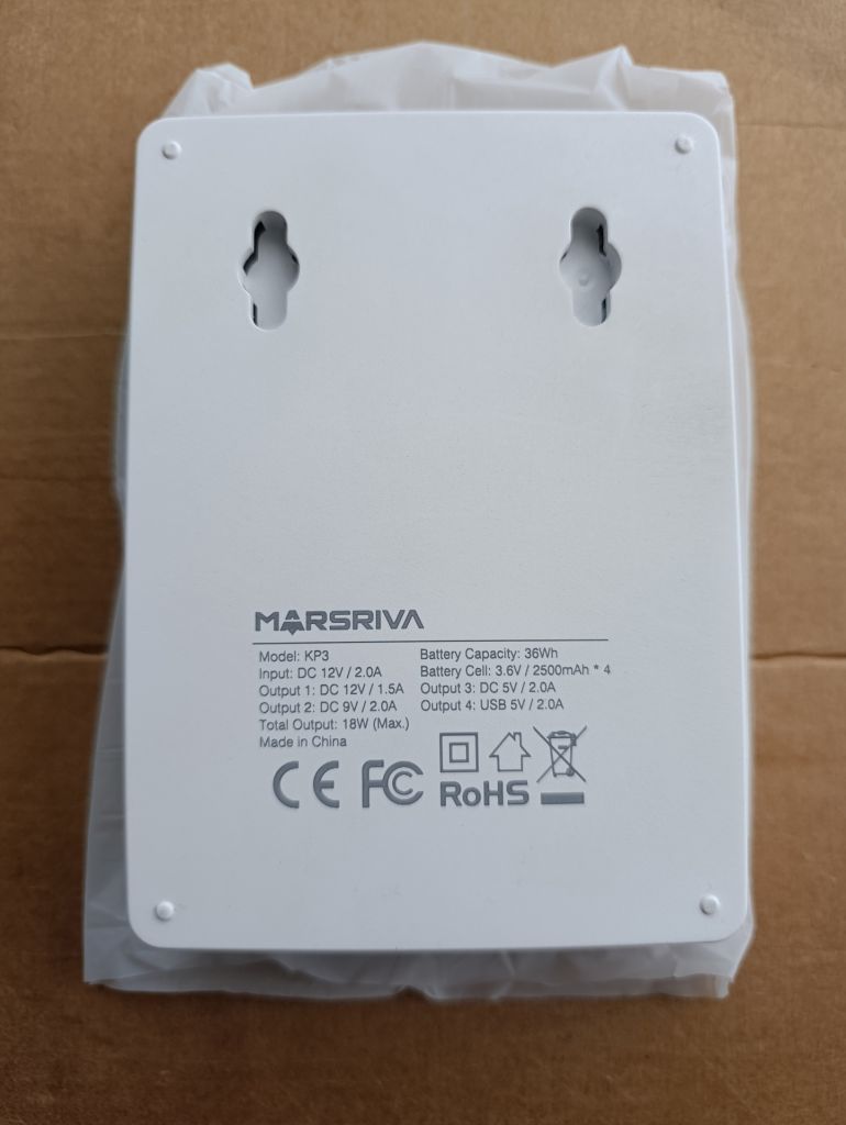 Новый ДБЖ для роутера ONU MARSRIVA 10000mAh Smart Mini DC UPS KP3 - фото фото фото 4