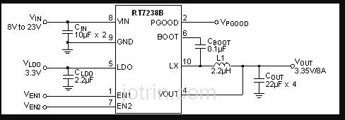 100% NEW!!  RT7238BGQUF RT7238B For Code: YB=.. QFN-6 Chipset - фото фото фото 1