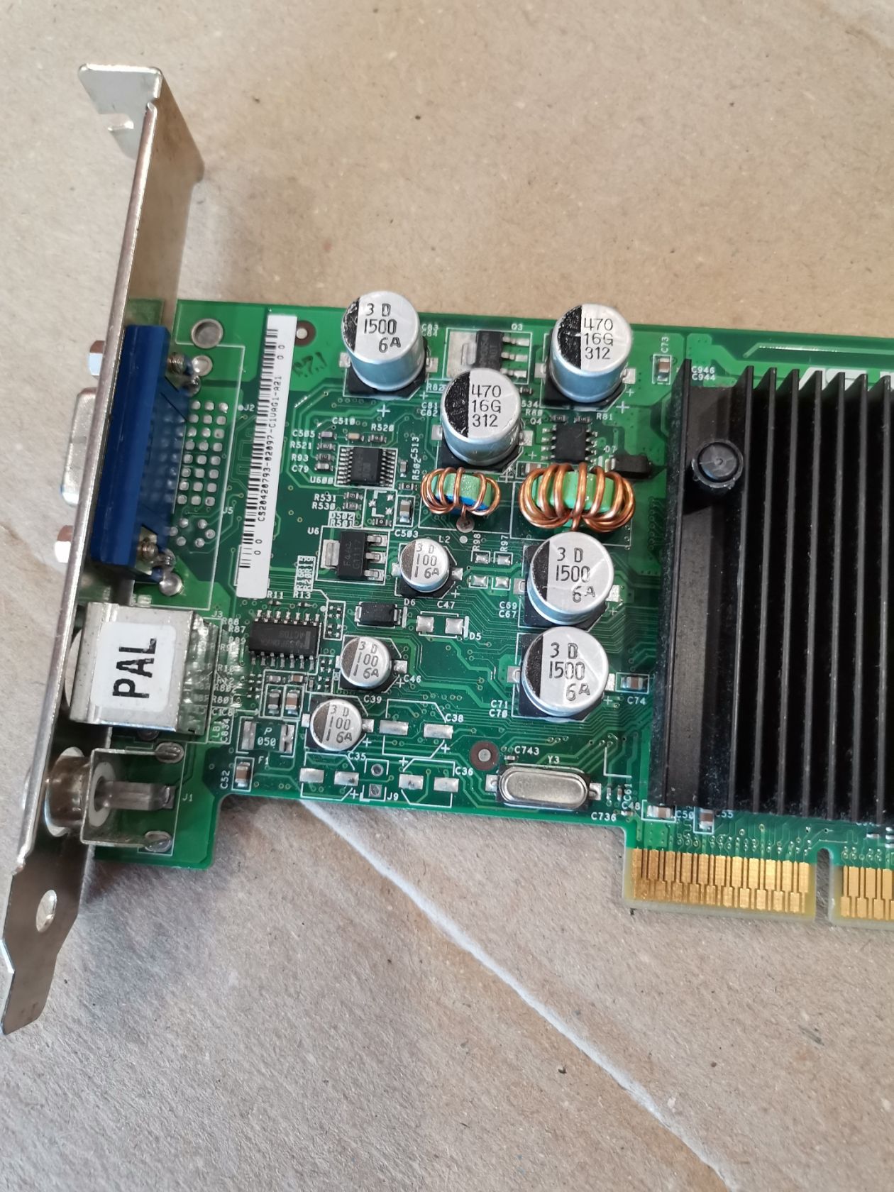 Видеокарта ASUS V9180SE rev.1.0 AGP 8x 64mb DDR - фото фото фото 5