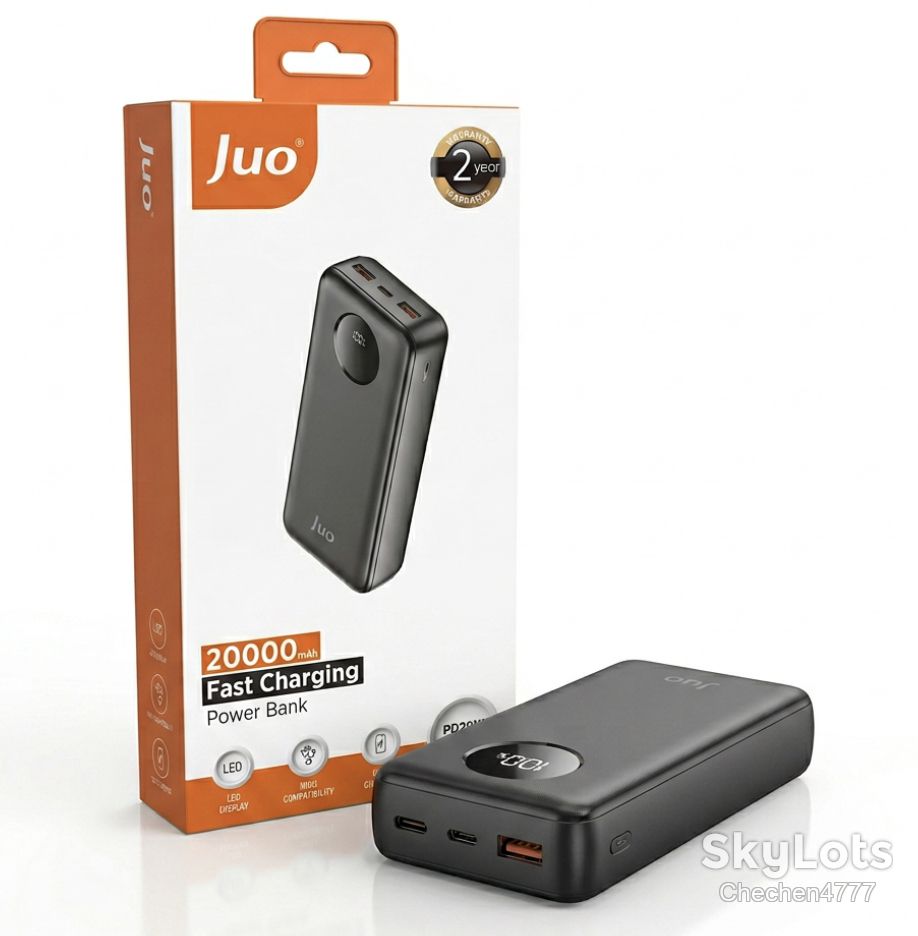 Power Bank JUO JLP220-W PD20W 22.5W 20000mAh - фото фото фото 0