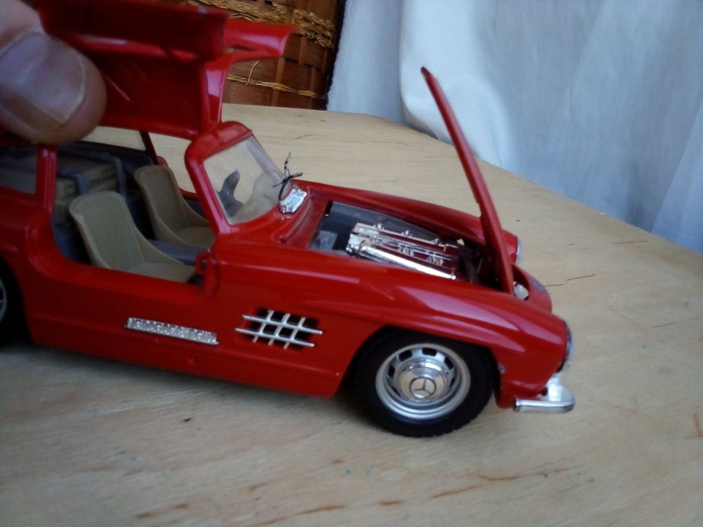 Mercedes Benz 300 SL 1954 by Bburago 1:24 - фото фото фото 1