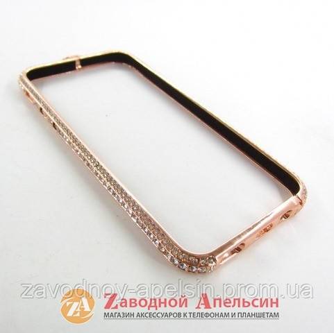 IPhone 6 7 бампер Luxery diamond rose gold - фото фото фото 1