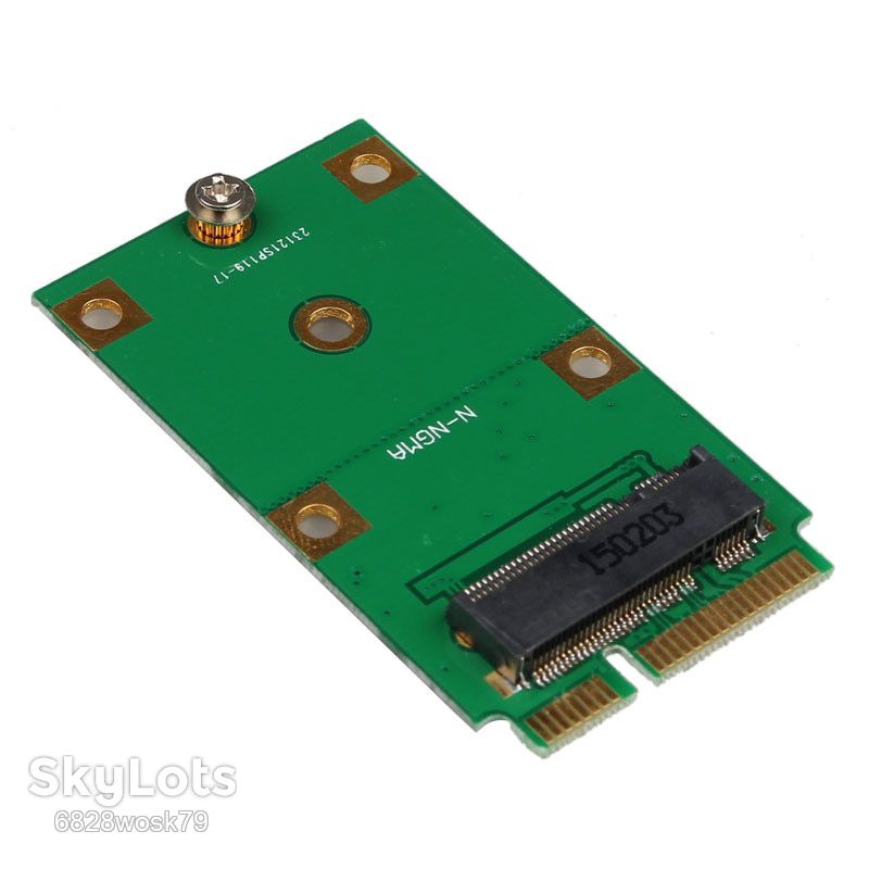 Переходник Адаптер mSATA Mini PCI-E -> to NGFF M.2 B Key SATA-Based  - фото фото фото 2