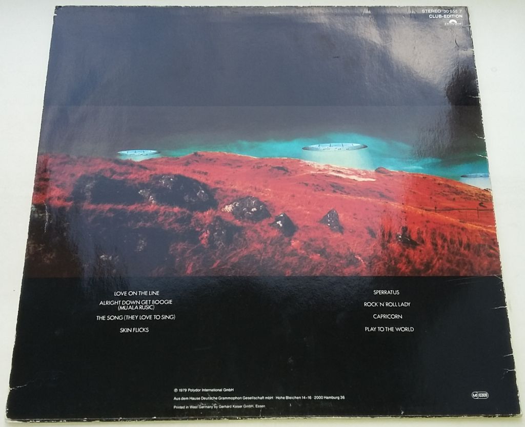 BARCLAY JAMES HARVEST Eyes Of The Universe LP  VG/VG+ - фото фото фото 1