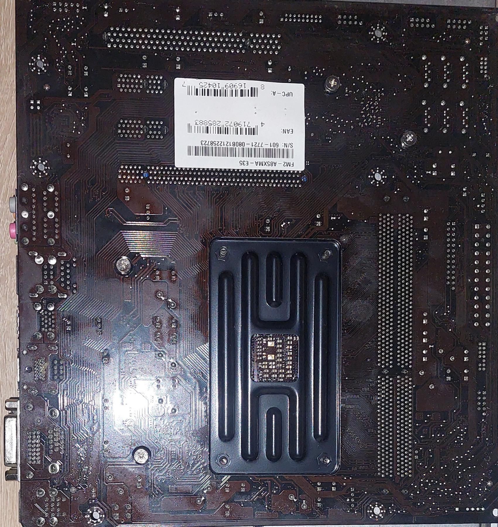 Материнська плата MSI FM2-A85XMA-E35 Socket FM2/MicroATX/2 x DDR3 НЕ РОБОЧА - фото фото фото 2