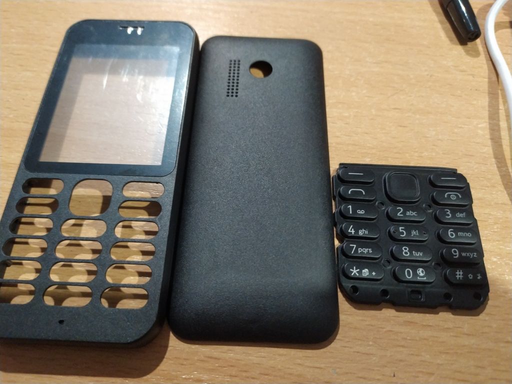 Корпус Nokia 215 c анг.  клавиатурой - фото фото фото 0