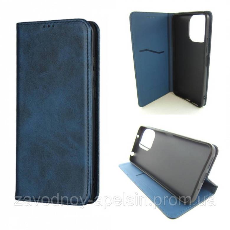 Чехол книжка Xiaomi Redmi 15C Подставка (синий) - фото фото фото 0