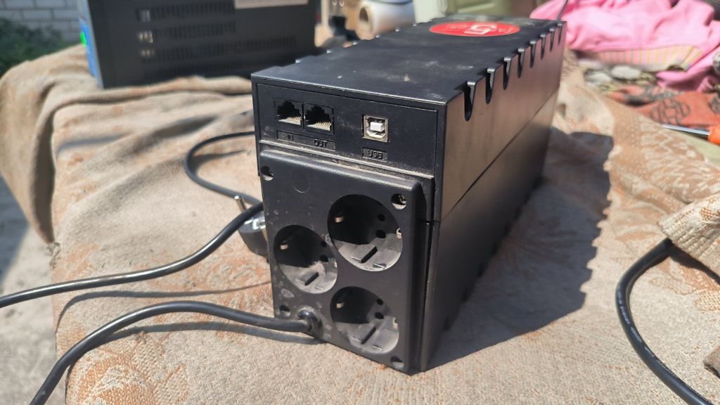 Безперебійник ДБЖ UPS Powercom RPT-600AP - фото фото фото 1
