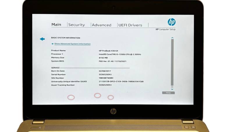 Ноутбук HP ProBook 430 G4 i5-7200U/8/120 SSD - Уцінка - фото фото фото 5