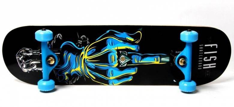 СкейтБорд деревянный от Fish Skateboard Finger (1736302984) - фото фото фото 1