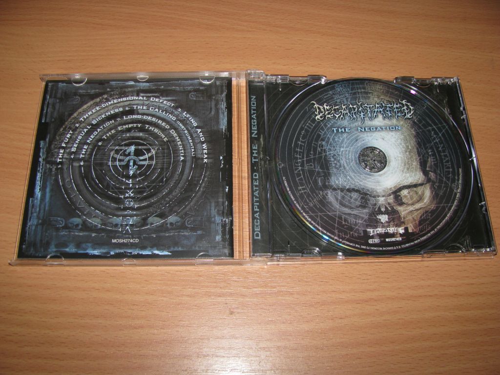 DECAPITATED - The Negation   (2004 Earache 1st press,UK) - фото фото фото 1