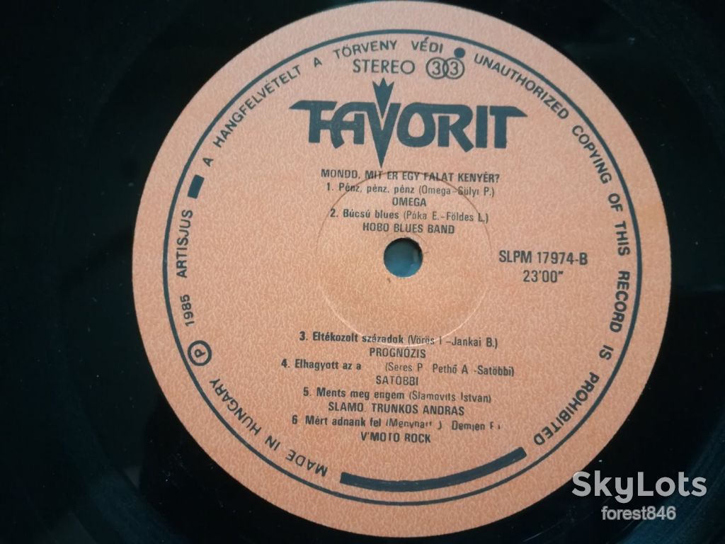 Live aid-Elo Segely  (лам. конв.)-Ex.+, Угорщина - фото фото фото 3