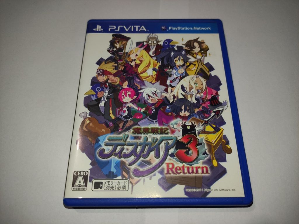 Disgaea 3 Return PS Vita Япония б/у - фото фото фото 0