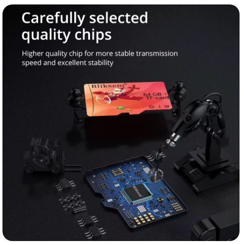 Карта пам'яті Micro-SD Bliksem 64 GB Class 10 TF Card. НОВА!!! - фото фото фото 3