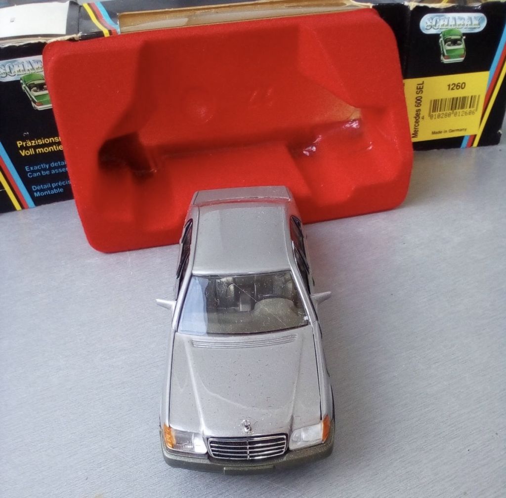 1/43 Mercedes 600 SEL by Schabak - фото фото фото 3