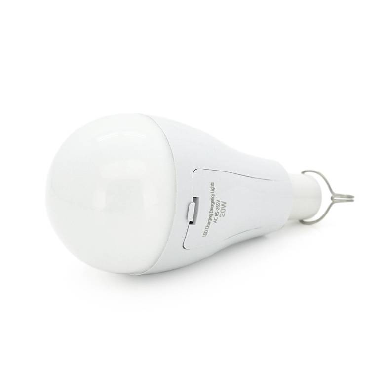 Лампа с аккумуляторами 2*18650 Emergency Bulb, 20W, Box - фото фото фото 0