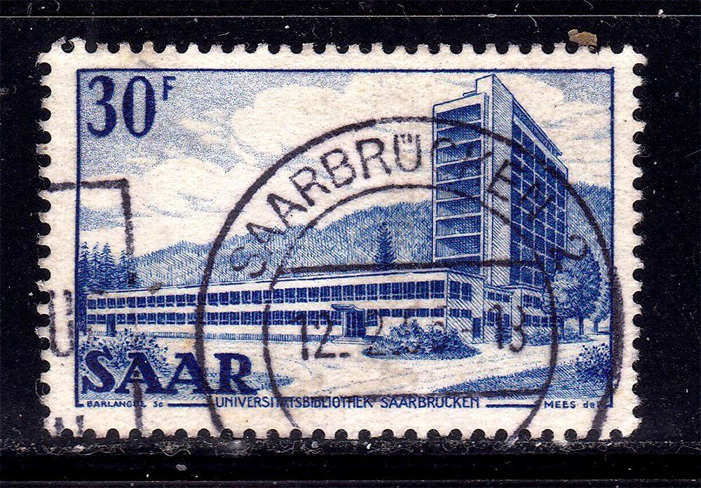 СААР / SAAR  1952 г  гаш . - архитектура - фото фото фото 0