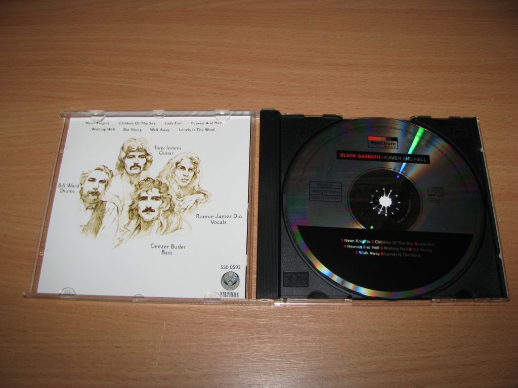 BLACK SABBATH - Heaven And Hell  (1993 Spectrum Music Germany) - фото фото фото 1