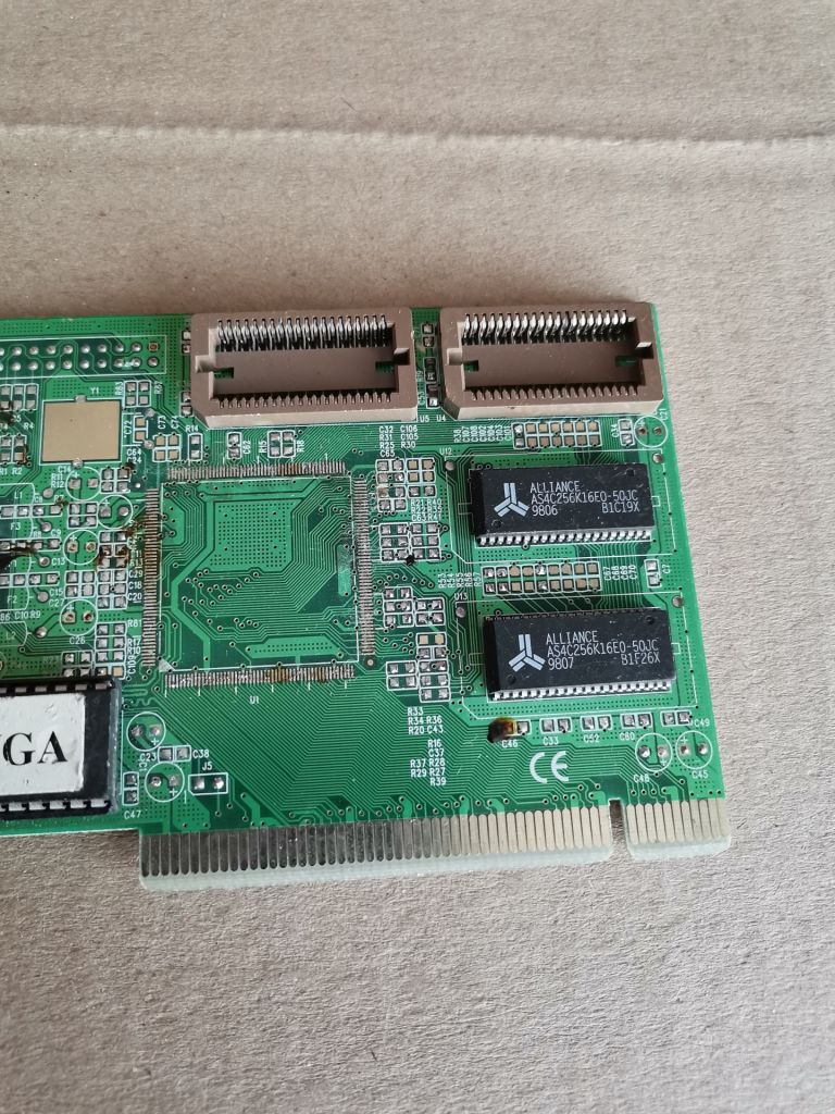 Видеокарта S3 VGA PCI 1mb S3 Trio64V2/DX S3 86C775 - фото фото фото 2