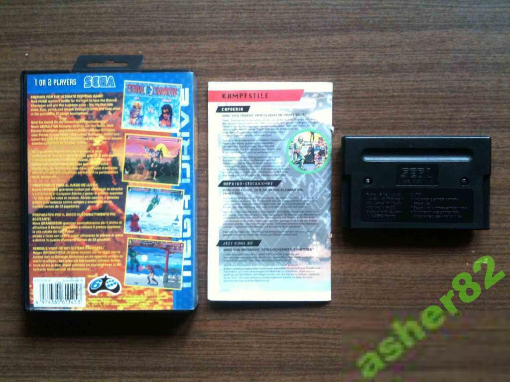 Игра на Sega Mega Drive "Eternal Champions"       (PAL) - фото фото фото 1