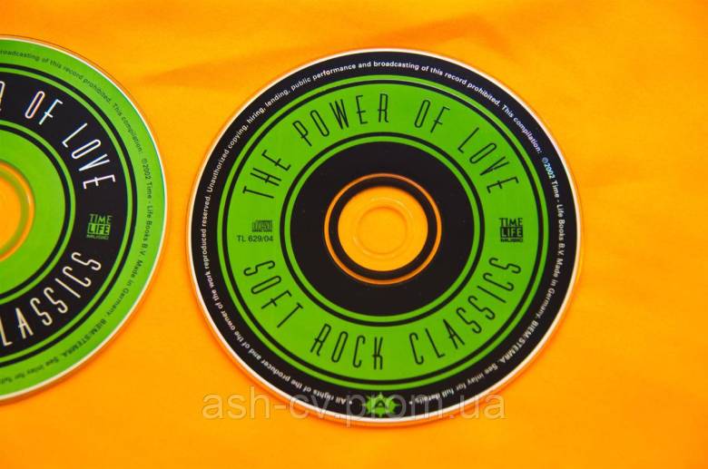 Музичний диск CD. THE POWER OF LOVE - Soft ROCK classics (2cd) - фото фото фото 5