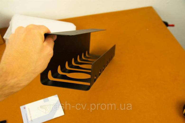 Металевий, органайзер для кабелю, на столі, HomeProTek, Cable, Management, Kit - фото фото фото 8