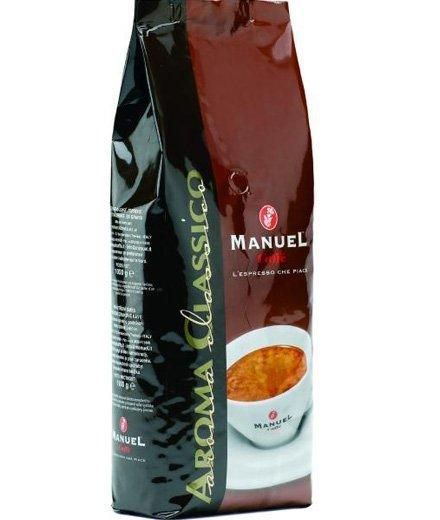 Кофе Manuel Aroma Classico зерно 30% Арабика, Италия 1кг - фото фото фото 1