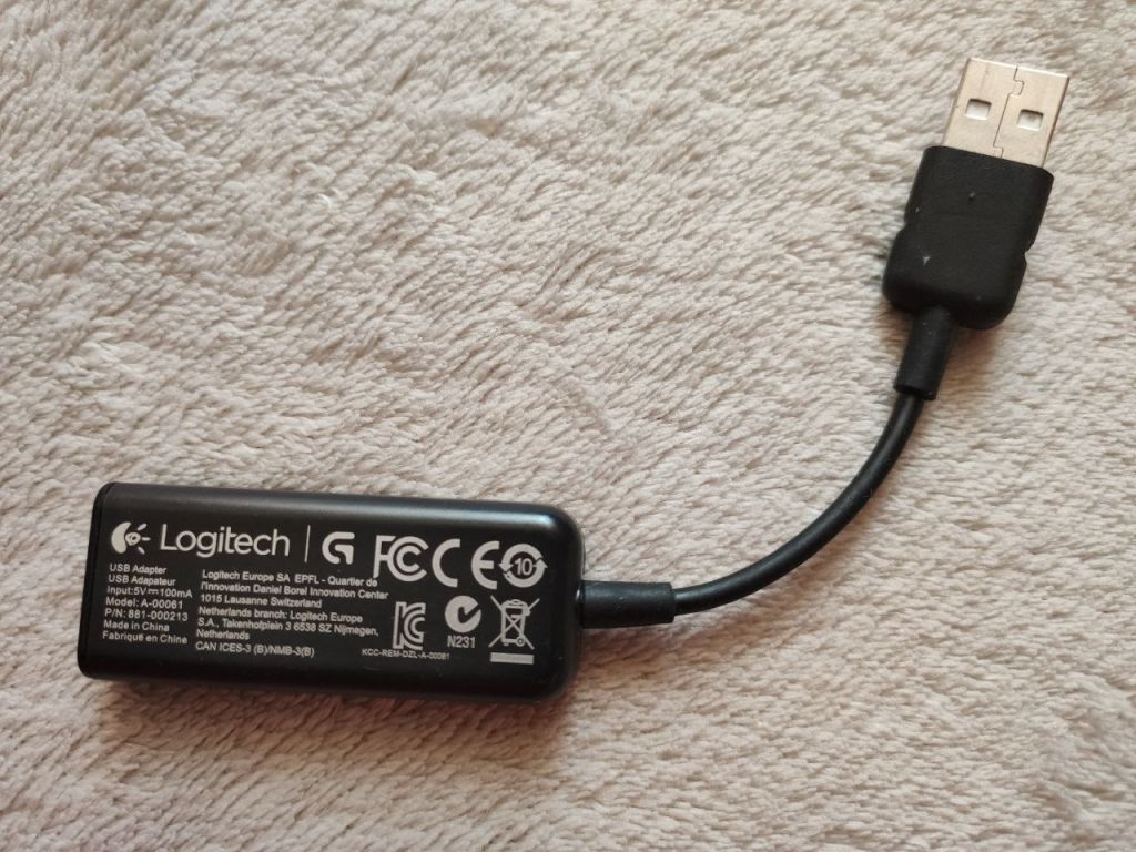 Звукова карта Logitech USB для Logitech G430  A-00061 881-000213 - фото фото фото 2