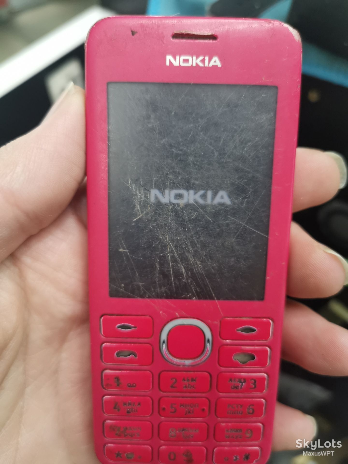 #755 Sklad Nokia 206 pink sklad - фото фото фото 0